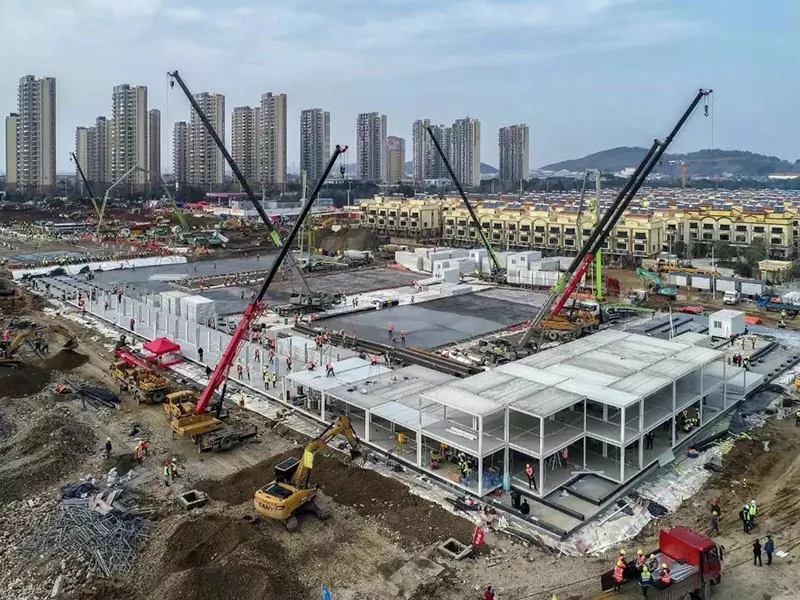 ಮಾಡ್ಯುಲರ್ ಸ್ಟೀಲ್ ಸ್ಟ್ರಕ್ಚರ್ ಆಸ್ಪತ್ರೆ ಕಟ್ಟಡ ಮಾಡ್ಯುಲರ್ ಸ್ಟೀಲ್ ಸ್ಟ್ರಕ್ಚರ್ ಆಸ್ಪತ್ರೆ ಕಟ್ಟಡ