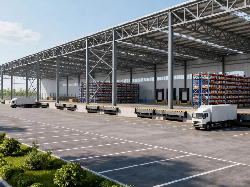 ಸ್ಟೀಲ್ ಸ್ಟ್ರಕ್ಚರ್ ಡಿಸ್ಟ್ರಿಬ್ಯೂಷನ್ ಸೆಂಟರ್ ಬಿಲ್ಡಿಂಗ್